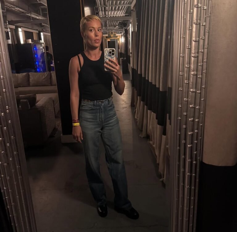 Brie Larson Debuts Golden Pixie Cut at Major Gaming Event