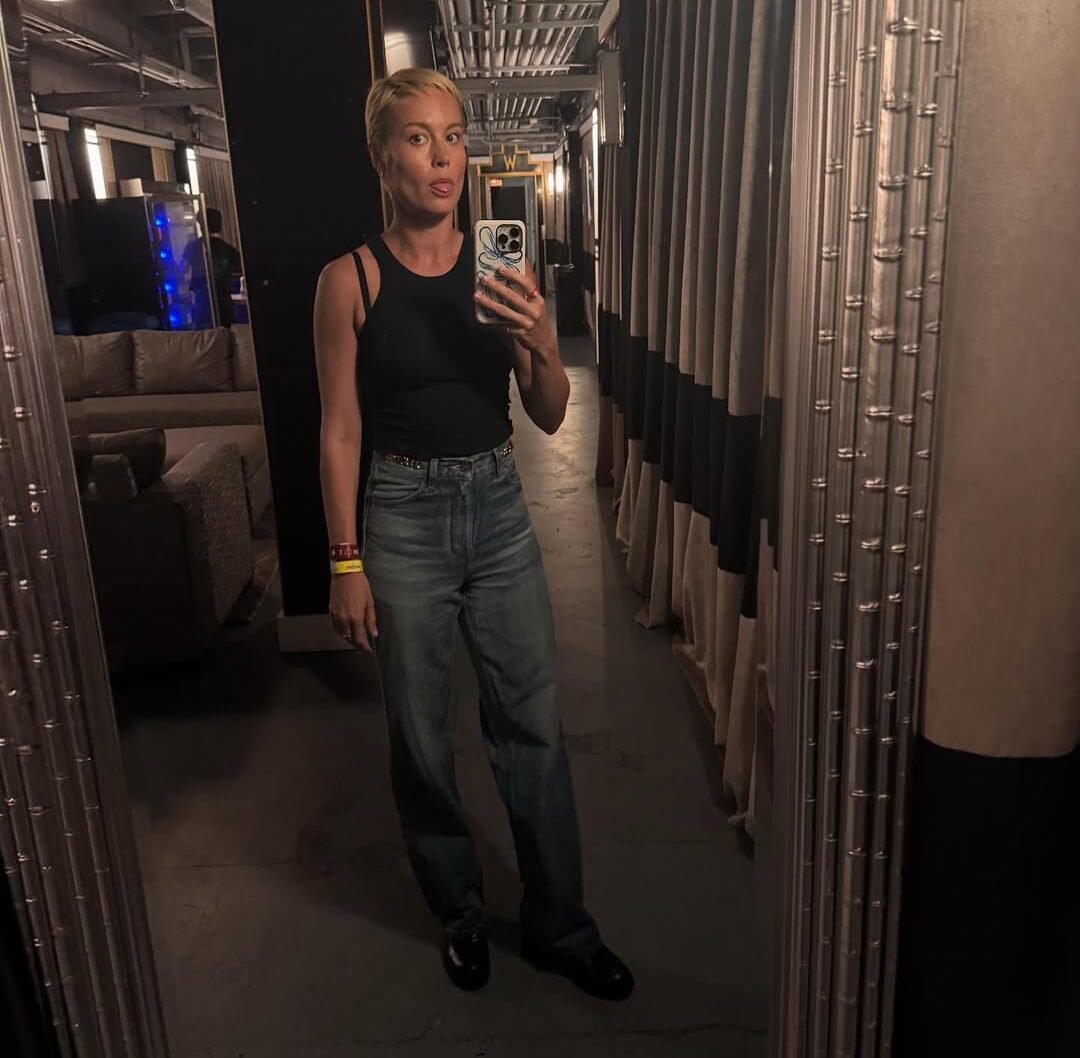 Brie Larson Debuts Golden Pixie Cut at Major Gaming Event